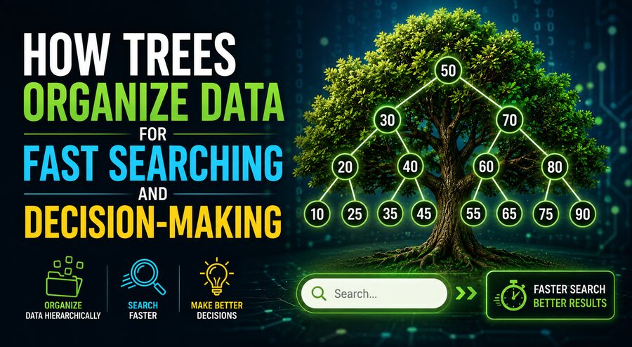 🌳 How Trees Organize Data for Fast Searching and Decision-Making