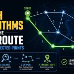 🗺️ How Graph Algorithms Find the Best Route Between Connected Points
