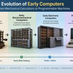 💻 First in Computing: How Early Computers Evolved from Mechanical Calculators to Programmable Machines