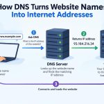 🌐 How DNS Turns Website Names Into Internet Addresses