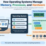 💻 How Operating Systems Manage Memory, Processes, and Hardware