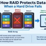 💾 How RAID Protects Data When a Hard Drive Fails