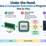 💻 Under the Hood: How a Computer Executes a Program Step by Step