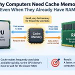 🧠 Why Computers Need Cache Memory Even When They Already Have RAM