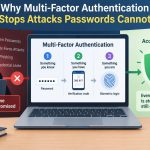 🔒 Why Multi-Factor Authentication Stops Attacks Passwords Cannot