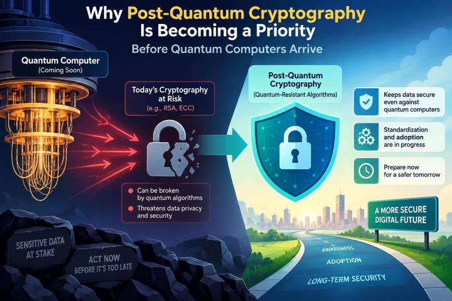 🔐 Why Post-Quantum Cryptography Is Becoming a Priority Before Quantum Computers Arrive