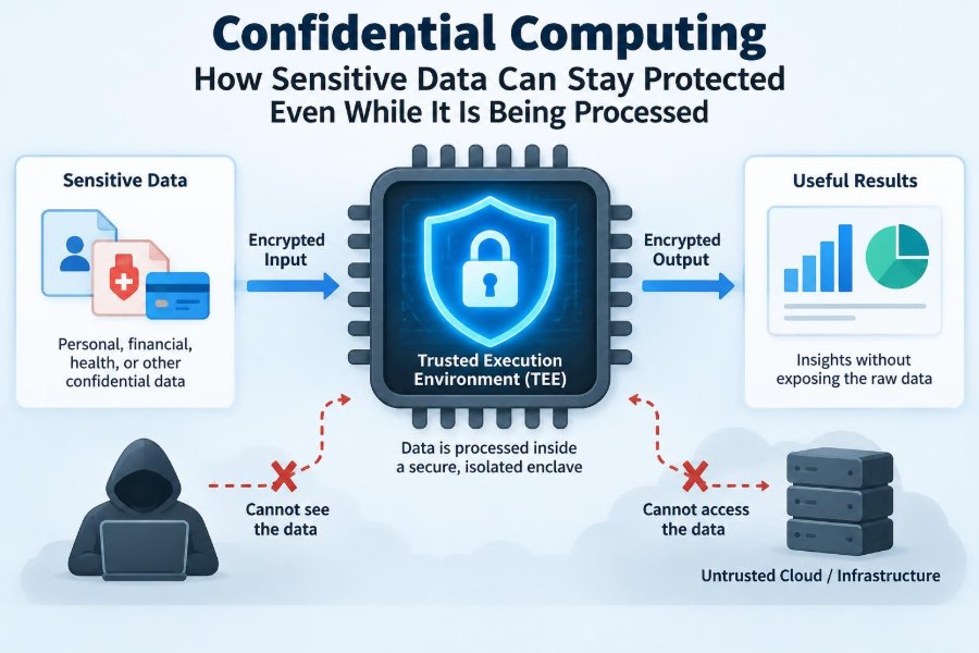 π Confidential Computing: How Sensitive Data Can Stay Protected Even While It Is Being Processed