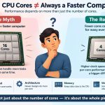 💻 Debunking the Myth That More CPU Cores Always Mean a Faster Computer