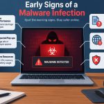 💻 Early Signs of a Malware Infection on a Computer or Network