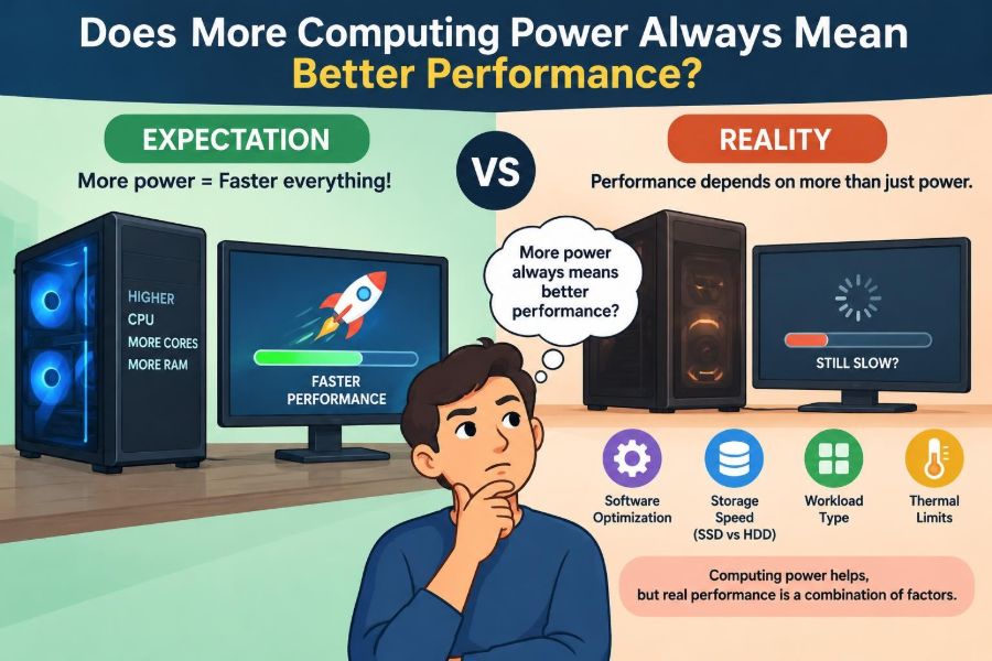 💻 Expectation vs Reality: Does More Computing Power Always Mean Better Performance?