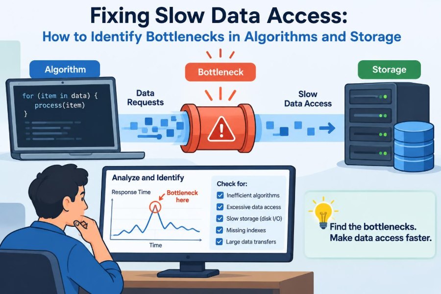 💻 Fixing Slow Data Access: How to Identify Bottlenecks in Algorithms and Storage