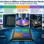 💻 How Manufacturers Design Computer Chips to Process Billions of Operations per Second